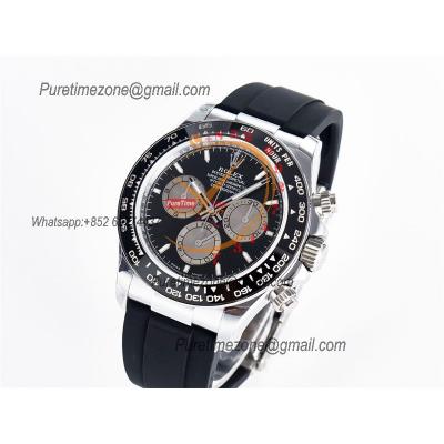 Daytona 126519 SH4131 Automatic Chronograph Mens Watch Best Edition QF V6 SS Black Dial Oysterflex Strap (Gain Weight)