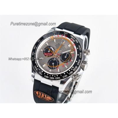 Daytona 126519 SH4131 Automatic Chronograph Mens Watch Best Edition QF V6 SS Gray Dial Oysterflex Strap (Gain Weight)