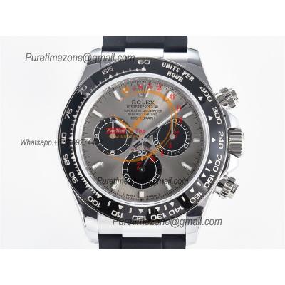 Daytona 126519 SH4131 Automatic Chronograph Mens Watch Best Edition QF V6 SS Gray Dial Oysterflex Strap (Gain Weight)