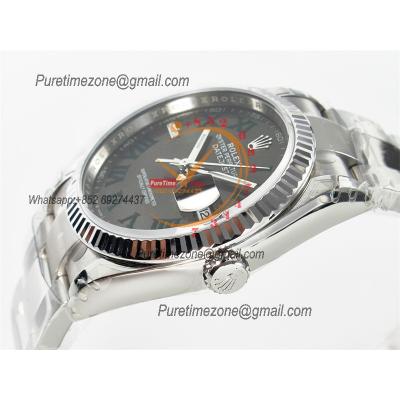 DateJust 36 126234 VS3235 Automatic Mens Watch 904L SS VSF 1:1 Best Edition Gray Roman Dial on Oyster Bracelet CHS