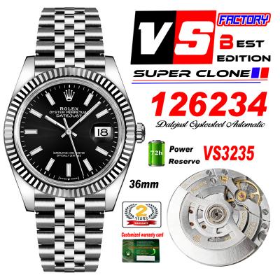 DateJust 36 126234 VS3235 Automatic Mens Watch 904...