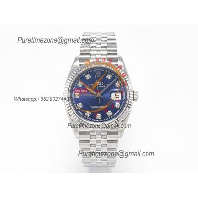 DateJust 36 126234 VS3235 Automatic Mens Watch 904L SS VSF 1:1 Best Edition Blue Stick Dial on Jubilee Bracelet CHS