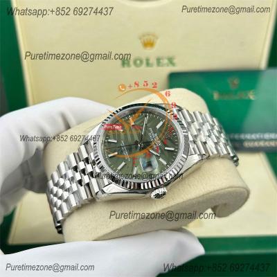 DateJust 36 126234 VS3235 Automatic Mens Watch 904L SS VSF 1:1 Best Edition Green Stick Dial on Jubilee Bracelet CHS