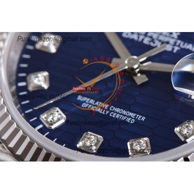 DateJust 36 126234 VS3235 Automatic Mens Watch 904L SS VSF 1:1 Best Edition Blue Dial on Jubilee Bracelet CHS