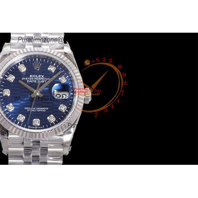 DateJust 36 126234 VS3235 Automatic Mens Watch 904L SS VSF 1:1 Best Edition Blue Dial on Jubilee Bracelet CHS