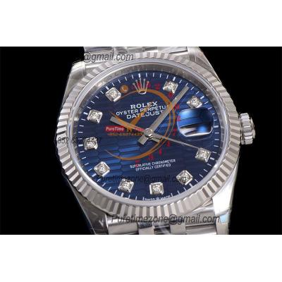 DateJust 36 126234 VS3235 Automatic Mens Watch 904L SS VSF 1:1 Best Edition Blue Dial on Jubilee Bracelet CHS