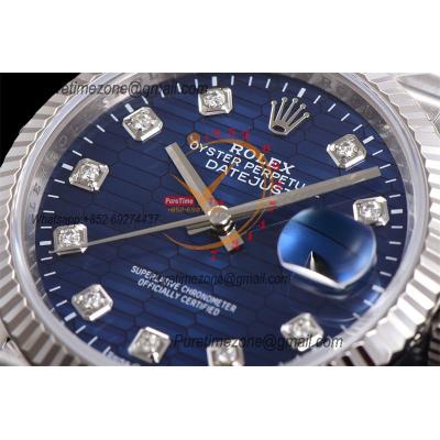 DateJust 36 126234 VS3235 Automatic Mens Watch 904L SS VSF 1:1 Best Edition Blue Dial on Jubilee Bracelet CHS