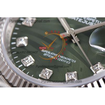 DateJust 36 126234 VS3235 Automatic Mens Watch 904L SS VSF 1:1 Best Edition Green Dial on Jubilee Bracelet CHS