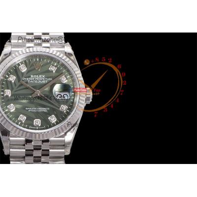 DateJust 36 126234 VS3235 Automatic Mens Watch 904L SS VSF 1:1 Best Edition Green Dial on Jubilee Bracelet CHS