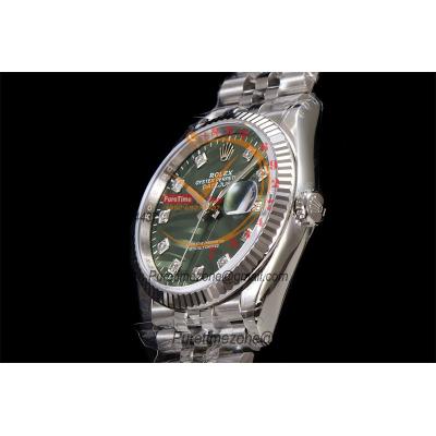 DateJust 36 126234 VS3235 Automatic Mens Watch 904L SS VSF 1:1 Best Edition Green Dial on Jubilee Bracelet CHS