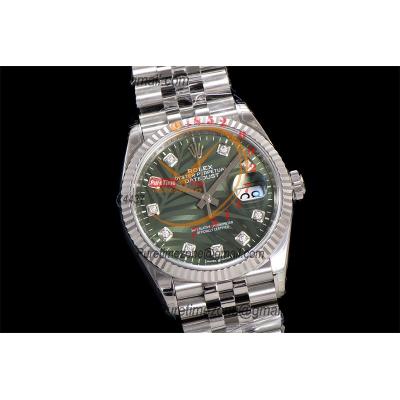 DateJust 36 126234 VS3235 Automatic Mens Watch 904L SS VSF 1:1 Best Edition Green Dial on Jubilee Bracelet CHS