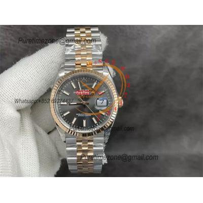 DateJust 36 126231 VS3235 Automatic Mens Watch 904L SS VSF 1:1 Best Edition RG Gray Dial on Jubilee Bracelet CHS