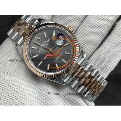 DateJust 36 126231 VS3235 Automatic Mens Watch 904L SS VSF 1:1 Best Edition RG Gray Dial on Jubilee Bracelet CHS