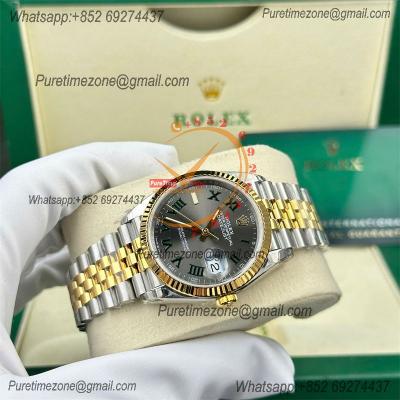 DateJust 36 126233 VS3235 Automatic Mens Watch 904L SS VSF 1:1 Best Edition YG Gray Dial on Jubilee Bracelet CHS