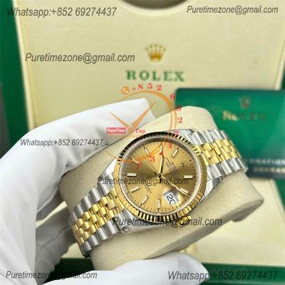 DateJust 36 126233 VS3235 Automatic Mens Watch 904L SS VSF 1:1 Best Edition YG Glod Dial on Jubilee Bracelet CHS