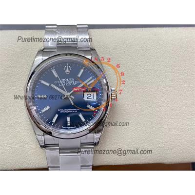 DateJust 36 126200 VS3235 Automatic Mens Watch 904L SS VSF 1:1 Best Edition Blue Dial on Jubilee Bracelet CHS