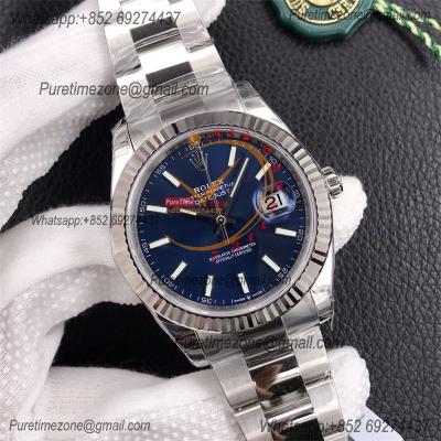 DateJust 41 126334 VS3235 Automatic Mens Watch 904L SS VSF 1:1 Best Edition Blue Dial on Oyster Bracelet CHS