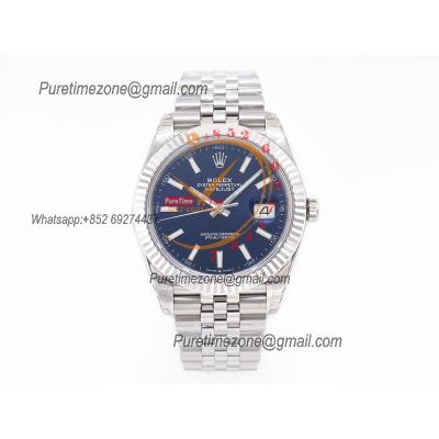 DateJust 41 126334 VS3235 Automatic Mens Watch 904L SS VSF 1:1 Best Edition Blue Dial on Jubilee Bracelet CHS