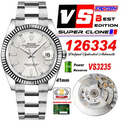 DateJust 41 126334 VS3235 Automatic Mens Watch 904...