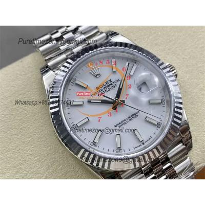 DateJust 41 126334 VS3235 Automatic Mens Watch 904L SS VSF 1:1 Best Edition White Dial on Jubilee Bracelet CHS