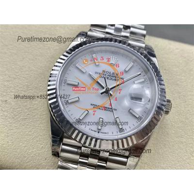 DateJust 41 126334 VS3235 Automatic Mens Watch 904L SS VSF 1:1 Best Edition White Dial on Jubilee Bracelet CHS