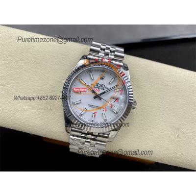 DateJust 41 126334 VS3235 Automatic Mens Watch 904L SS VSF 1:1 Best Edition White Dial on Jubilee Bracelet CHS