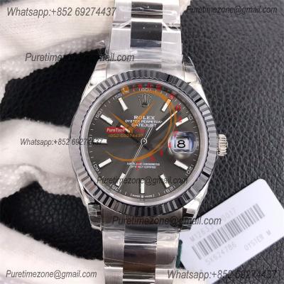 DateJust 41 126334 VS3235 Automatic Mens Watch 904L SS VSF 1:1 Best Edition Gray Dial on Oyster Bracelet CHS