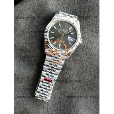 DateJust 41 126334 VS3235 Automatic Mens Watch 904L SS VSF 1:1 Best Edition Gray Dial on Jubilee Bracelet CHS