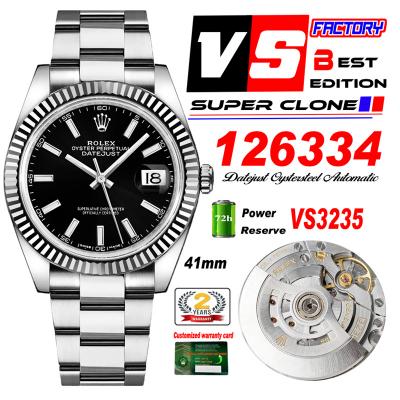 DateJust 41 126334 VS3235 Automatic Mens Watch 904...