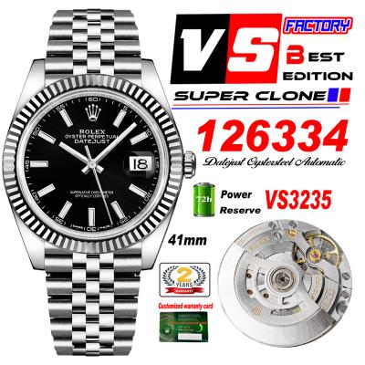 DateJust 41 126334 VS3235 Automatic Mens Watch 904...