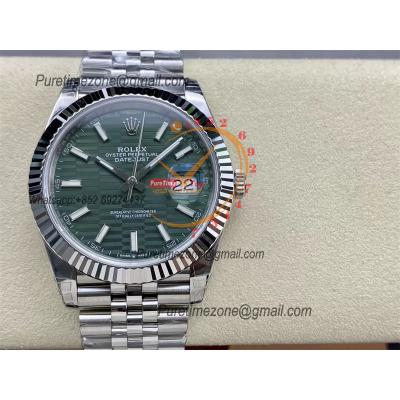 DateJust 41 126334 VS3235 Automatic Mens Watch 904L SS VSF 1:1 Best Edition Green Dial on Jubilee Bracelet CHS