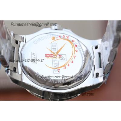 Colt Automatic 44mm A2824 Mens Watch A1738811-G791 Best Edition GF  White Dial SS Bracelet CHS