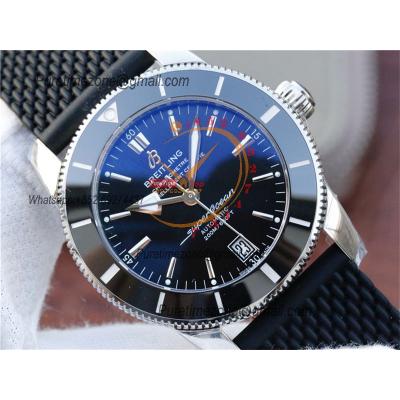 SuperOcean Heritage B20 42mm AB201012BF73 279S A2824 Automatic Mens Watch Best Edition GF V2 Black Dial Rubber CHS