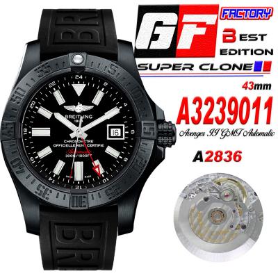 Aeromarine Avenger II GMT 43mm A3239011 A2836 Auto...