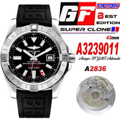 Aeromarine Avenger II GMT 43mm A3239011 A2836 Auto...