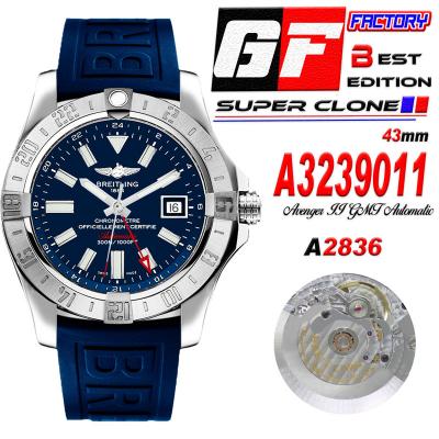 Aeromarine Avenger II GMT 43mm A3239011 A2836 Auto...