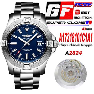 Avenger  43mm A17318101C1A1 A2824 Automatic Mens W...