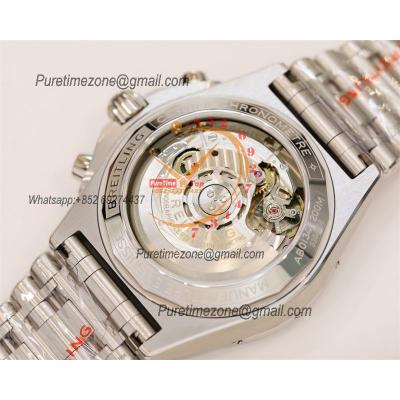 Chronomat B01 42 AB0134101G1A1 A7750 Automatic Chronograph Mens Watch Best Edition GF White Dial SS Bracelet CHS