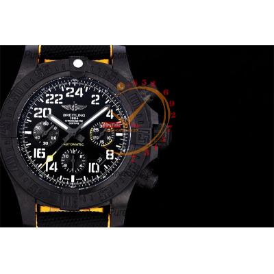 Avenger Hurricane-24H XB1210E4 A7750 Automatic Chronograph Mens Watch Best Edition GF Black Dial Rubber Strap CHS