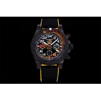 Avenger Hurricane-24H XB1210E4 A7750 Automatic Chronograph Mens Watch Best Edition GF Black Dial Rubber Strap CHS