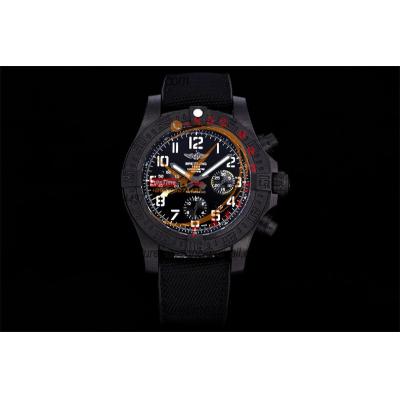 Avenger Hurricane-12H XB0170E41B1W1 A7750 Automatic Chronograph Mens Watch Best Edition GF Black Dial Nylon Strap CHS