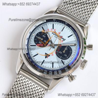 Premier Top Time B01 Triumph AB01764A1C1A1 A7750 Automatic Chronograph Mens Watch Best Edition GF ICE Blue Dial