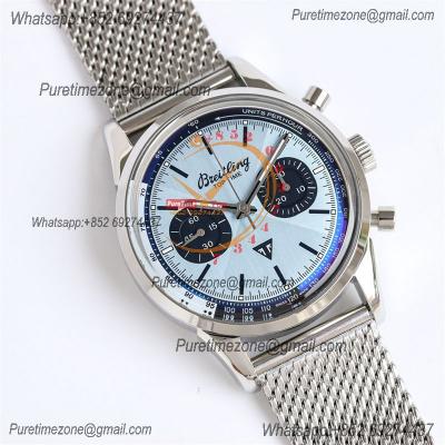 Premier Top Time B01 Triumph AB01764A1C1A1 A7750 Automatic Chronograph Mens Watch Best Edition GF ICE Blue Dial