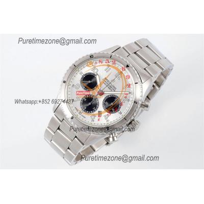 Navitimer 8 AB01171AG839 A7750 Automatic Chronograph Mens Watch Best Edition GF W43mm hite Dial SS Bracelet CHS