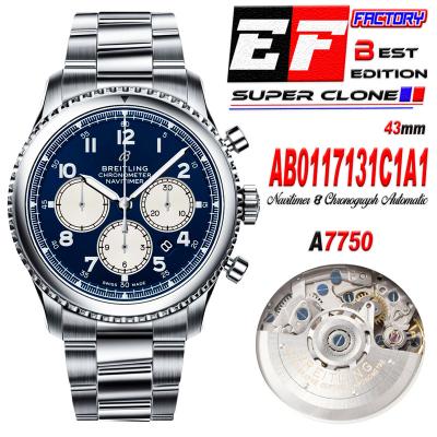 Navitimer 8 AB0117131C1A1 A7750 Automatic Chronogr...