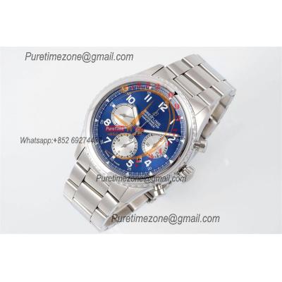 Navitimer 8 AB0117131C1A1 A7750 Automatic Chronograph Mens Watch Best Edition GF 43mm Blue Dial SS Bracelet CHS