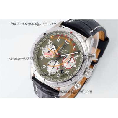 Navitimer 8 AB01192A1L1X2 A7750 Automatic Chronograph Mens Watch Best Edition GF 43mm Green Dial Leather CHS