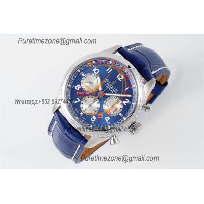 Navitimer 8 AB0117131C1P1 A7750 Automatic Chronograph Mens Watch Best Edition GF 43mm Blue Dial Leather CHS