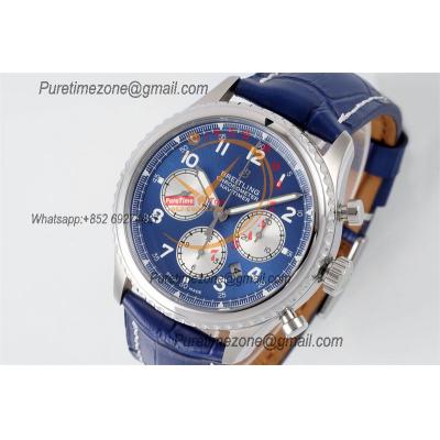 Navitimer 8 AB0117131C1P1 A7750 Automatic Chronograph Mens Watch Best Edition GF 43mm Blue Dial Leather CHS