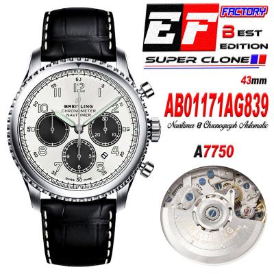 Navitimer 8 AB01171AG839 A7750 Automatic Chronogra...